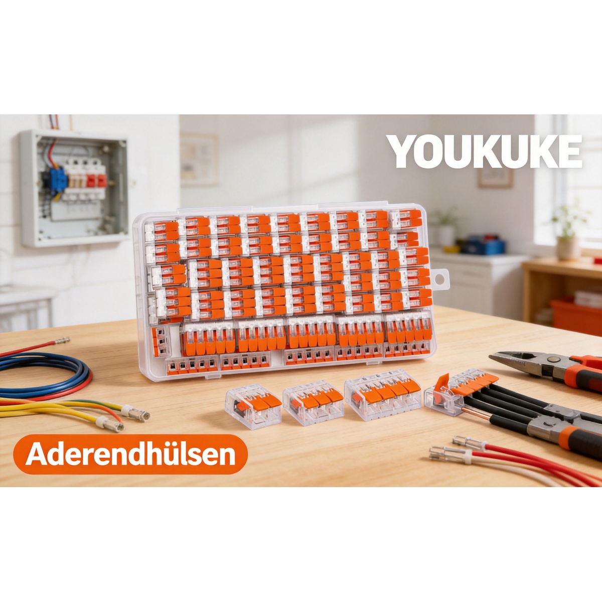 Hebel-Klemmen Spezifikationen Banner