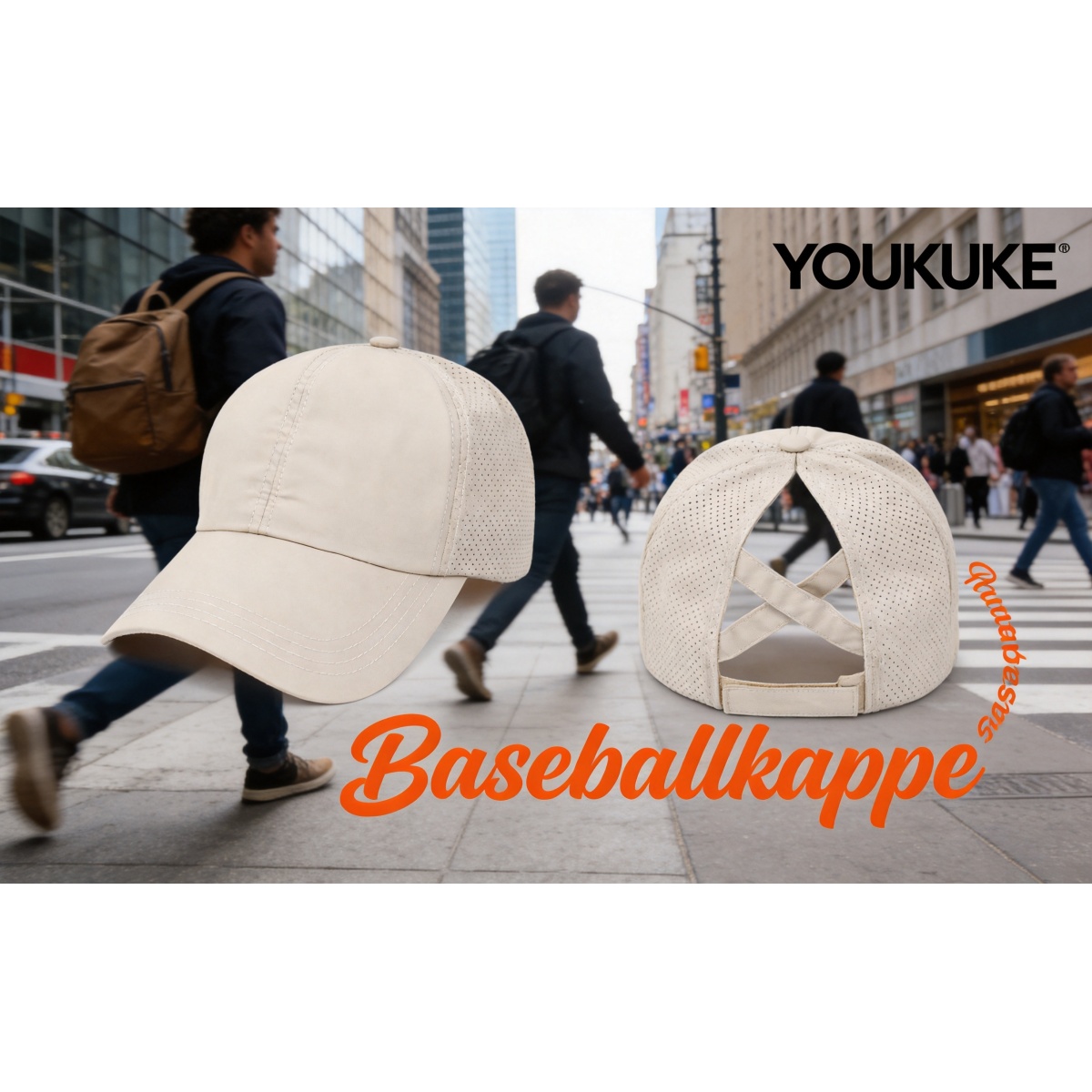 Baseballkappe Beige