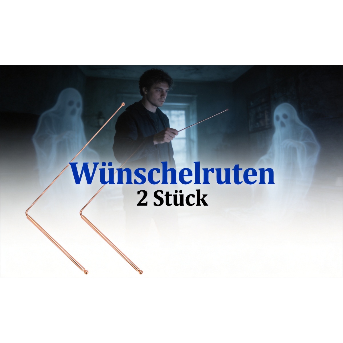 Wünschelruten Lieferumfang